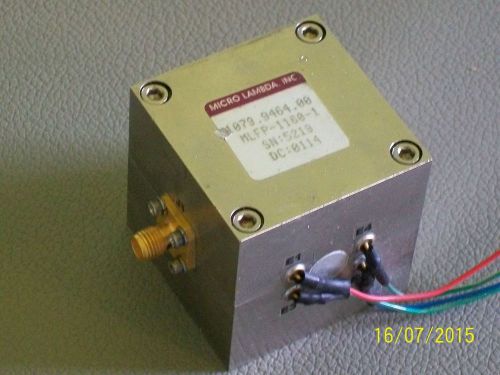 MICRO LAMBDA YIG  4- 26.5 ghz microwave filter