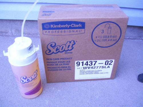 Scott brand golden lotion skin cleanser 91437 33.8 fl oz. by kimberly clark for sale