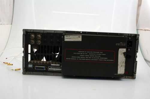 HP Agilent 8160A Programmable Pulse Generator Back Panel With Power Unit 2105A