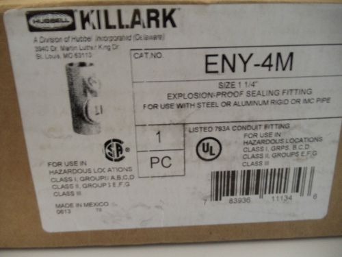 Hubbell Killark ENY-4M Explosion-Proof Sealing Fitting 1-1/4&#034;