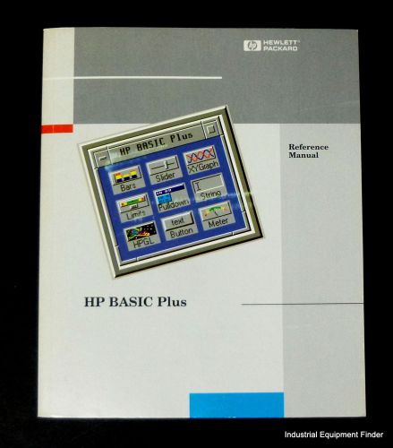HP Basic Plus Reference Manual E2160-90003