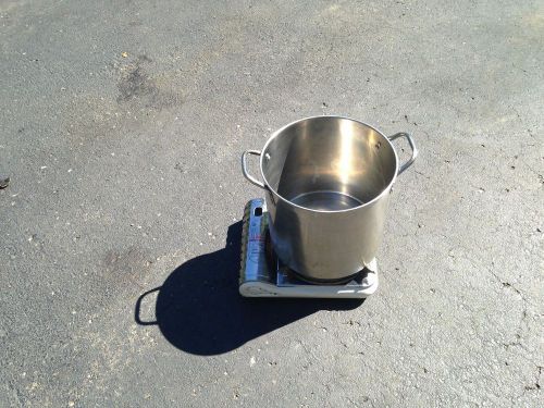 gas powered cook top self contained with deep pot