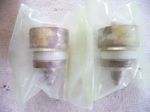 (2) NOS Sylvania 4CX250M / 8246 Radial Beam Power Tetrode Tube for RF Power Amp