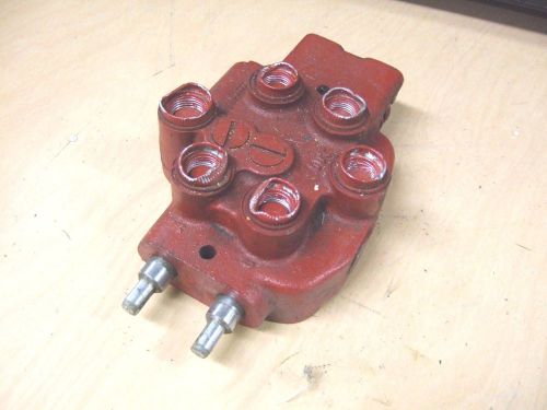 NOS Cessna Hydraulic Valve Two Spool Double Acting Open center Made in USA