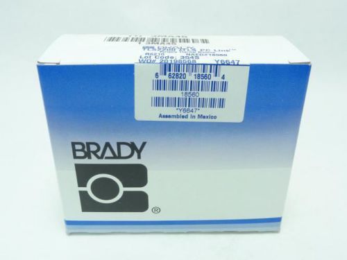137361 new in box, brady 3ma45 black ribbon cartridge  2&#034; width 75&#039; length for sale