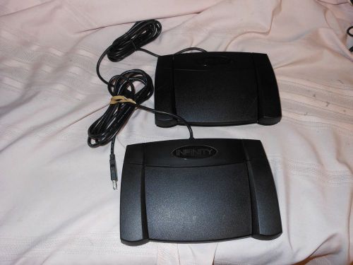 Infinity USB Transcription Foot Pedal Lot of 2