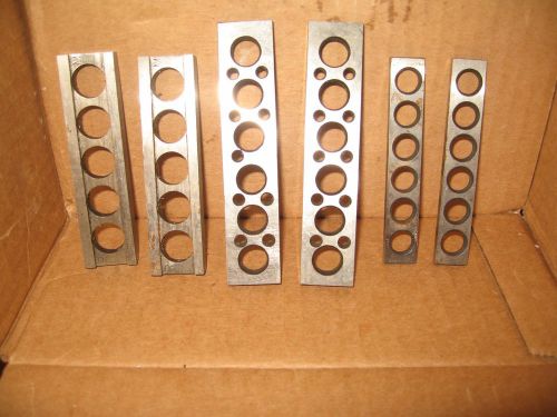 Parallel Plates w holes - Set of 3 Pairs-Pair Lengths are 3.420, 4.705, 4.120