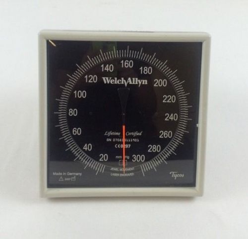 Welch Allyn Tycos CE0297 Blood Pressure Sphygmomanometer W/ Wall Mount GEO#4182