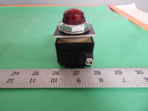 General Electric Red Pilot Light with CR10PXG22 Transformer Unit