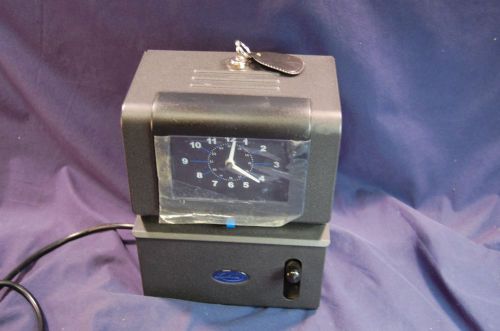 New Lathem 2121 Manual Analog Time Clock Recorder Free USA Shipping