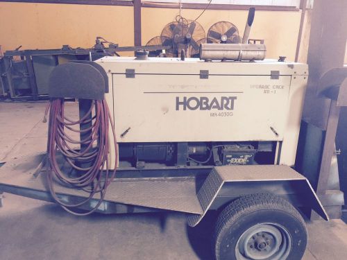 Hobart Mega-Arc MA 4030 G Diesel Engine, Nice Trailer / Torch Cart, Leads