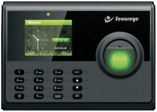 Secureye s-b250cb biometric time attendance cum access control system for sale