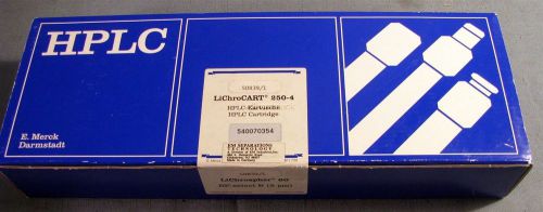NEW LICHROCART 250-4 HPLC CARTRIDGE 50839/1 RP-SELECT B 5UM LICHROSPHER  60 -NEW