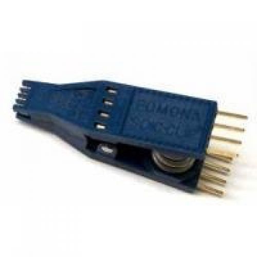 Pomona Electronics 8-Pin Gold Plated SOIC Clip Test Clip with 0.1&#034; Lead Spacing