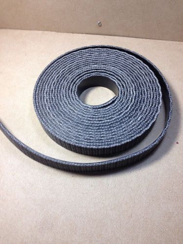 1-1/4&#034;x 28&#039; Black PVC Rubber Smooth Top Heavy Duty Conveyor Belt 1.25&#034;
