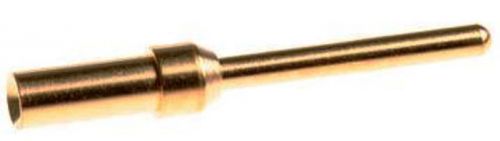 HARTING 09670005576 CONTACT PIN 22-26AWG GOLD CRIMP (100 PACK)