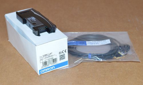 NEW Omron E3NC-LA7 Photoelectric Sensor NPN Amplifier With E3X-CN12 2M Cable
