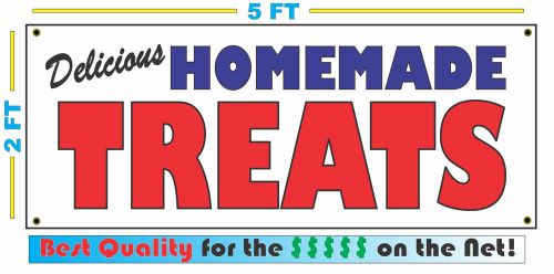 HOMEMADE TREATS BANNER Sign NEW Larger Size Best Quality for the $$$ BAKERY