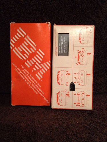 Vintage Lot 2 Boxes IBM High Yield Correctable Film Ribbon 1299095 Black