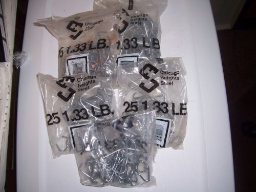 50 - T-Post Wire Clips -by Chico Heights Steel (2pks of 25)