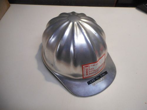 L220- Vintage Superlite Fibre Metal Aluminum Hard Hat Helmet