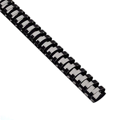 TruBind 2-Inch Oval Binding Combs 50 mm - Pack of 50 Black (COMB02-BK) Black