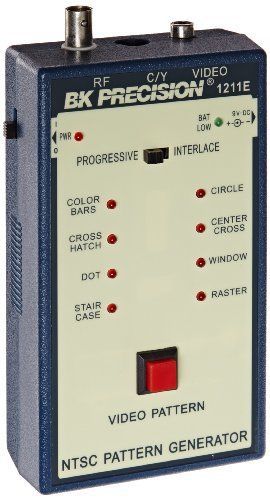 B&amp;K Precision 1211E Handheld NTSC Pattern Generator  1.5&#034; H x 3.8&#034; W x 5.7&#034; D