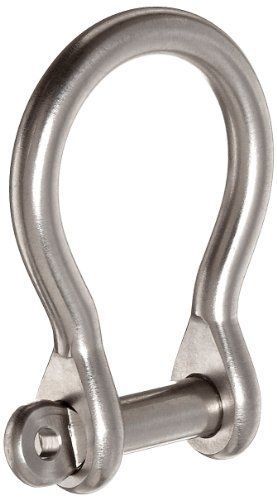 Ronstan rf637 grade stainless steel 316 bow shackle  3/8&#034; pin diameter  2&#034; lengt for sale