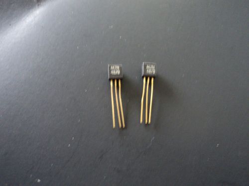 2N4870 MOTOROLA TRANSISTOR - GOLD LEADS - 2 EACH   -  AV-11