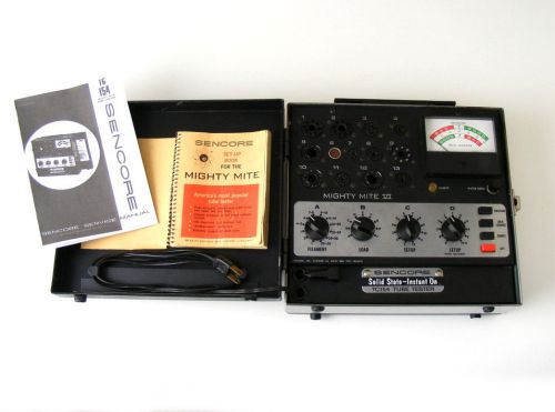Vintage sencore tc-154 mighty mite vi tube tester ~ working for sale