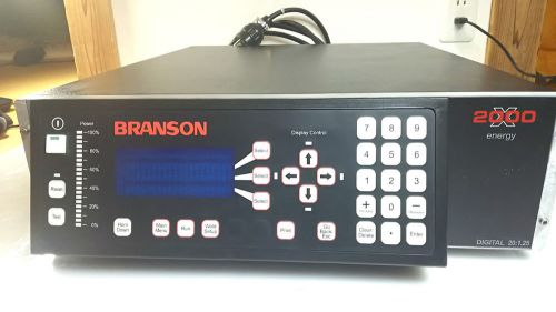 BRANSON 2000X 2000 X ultrasonic welder power supply  2000xea