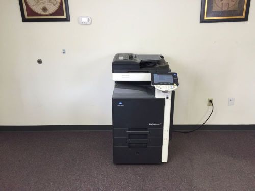 Konica bizhub c220 color copier machine network printer scanner copy 11x17 mfp for sale