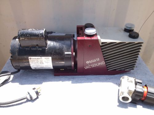 Galileo vacuum tec vacsound d12. 3/4hp franklin electric motor for sale