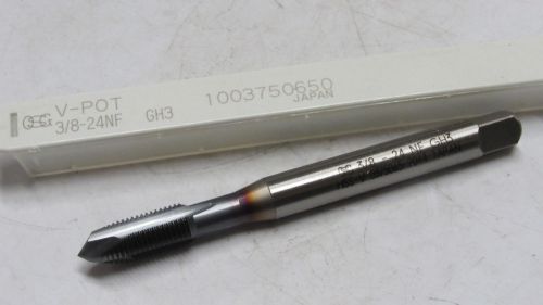 New osg 3/8-24 nf gh3 h3 3 flutes plug hss-v spiral pointed tap ticn 1003750650 for sale
