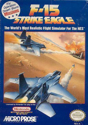 F-15 Strike Eagle (Nintendo Entertainment System, 1992)