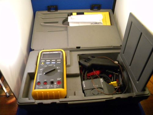 Fluke MD88 Automotive Meter W/ Case &amp; 80TK Thermocouple Module