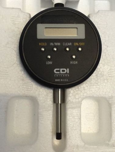 CDI Chicago EDI-71 Electronic Digital Dial Indicator Made In USA