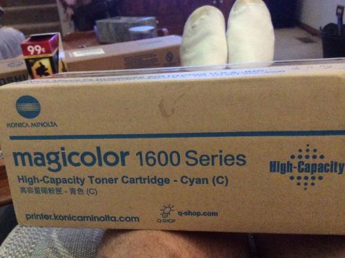 IN BOX Konica-Minolta A0V30HF, CYAN TONER CARTRIDGE ORIGINAL