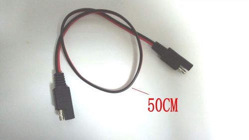 high quality 18AWG SAE to SAE DC Power Automotive CONNECTOR Cable 50CM