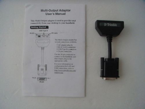 Trimble GPS Multi-output Adaptor CHARGER DATA PORT