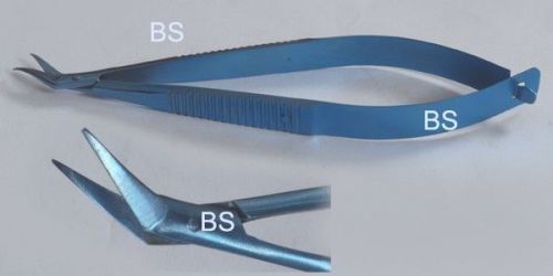 Titanium Micro corneal Scissors left Pointed Tip Ophthalmic Instruments