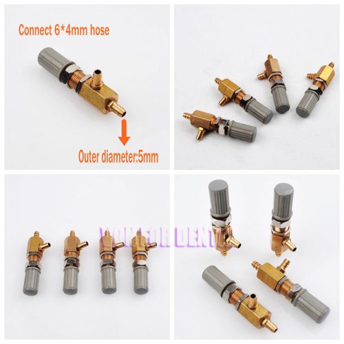 4*Dental Control Regulator Valve 4*2.5 for Dental Chair Turbine Unit Replacement