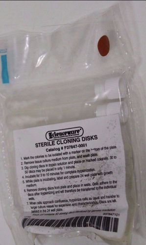 Lot of (100) Bel-Art Scienceware 378470001 Sterile Cloning Disc (Disk) 1/8&#034;