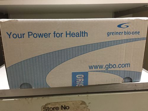 Greiner Bio-One 655080 MICROPLATE, PS, 96 WELL, F-BOTTOM (CHIMNEY WELL), CLEAR,