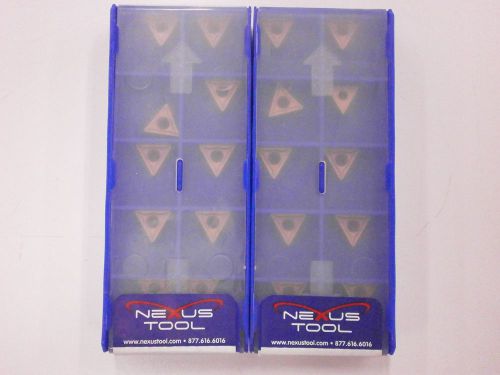 20pc NEXUS Carbide Inserts TCMT 21.51 HM 251 Indexable Coated Tips Bits 452SO