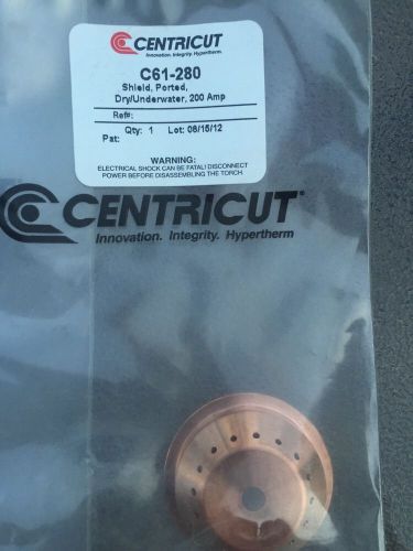 New Centricut C61-280 Shield, Ported, Hypertherm