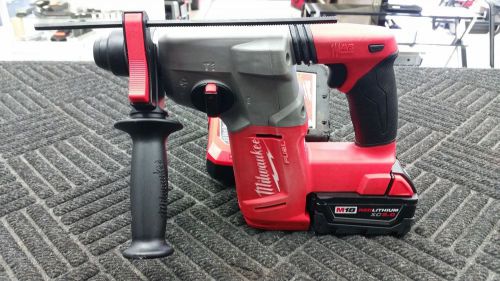 Milwaukee Rotary Hammer Model:2712-20 with 2 Batteries and Charger