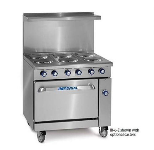 Imperial IR-6-E, Electric Range, cETLus, ETL, CE