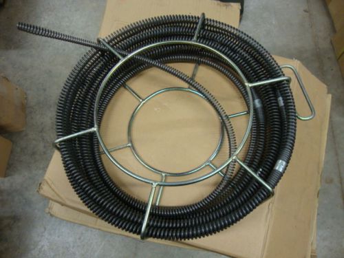 C5 c 5 c-5   5/8    pipe drain cleaner cable sewer snake 6 sections of 94 inches for sale