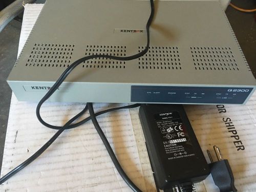 Kentrox Q2300 QOS Access Router w/ Power Switch Ethernet T1 OOSW WARNTY QwkSHP
